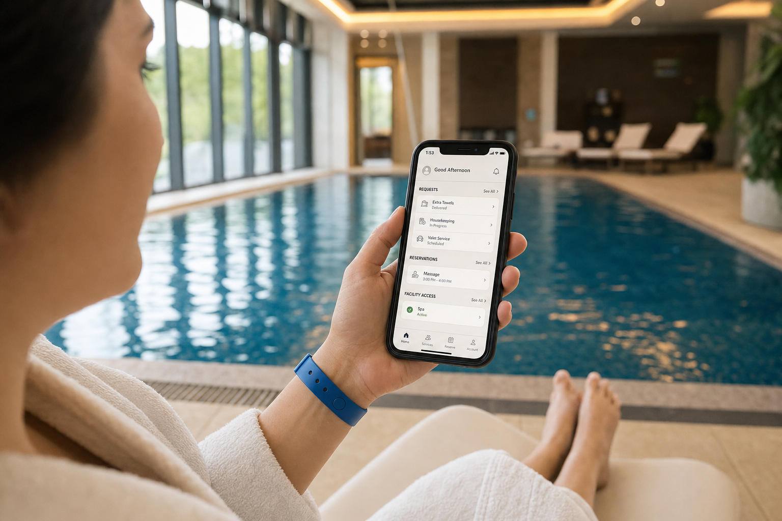 Приложение гостя ServiceBook